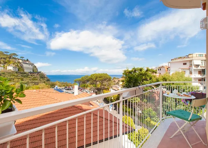شقة Sorrentovibes - Luxury Sea View & Jacuzzi In Centre *